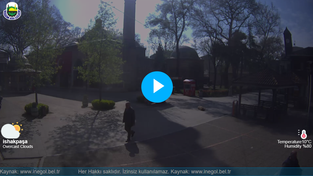 İnegöl İshakpaşa Camii Canlı izle - Canlı Kamera Görüntüsü