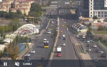 İstanbul D100 Koşuyolu Canlı Kamera izle