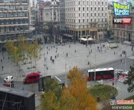 Belgrad Slavija Meydanı Canlı izle