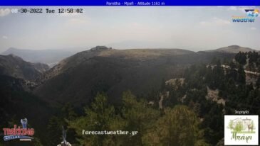 Parnita Dağı Yunanistan Canlı Kamera izle