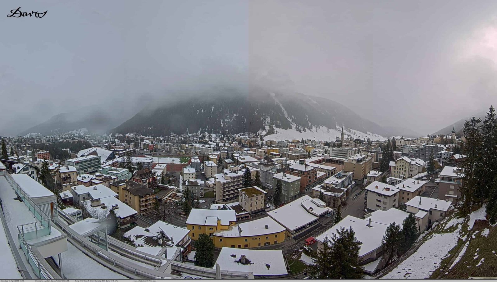 İsviçre Davos Şehri Canlı Kamera izle