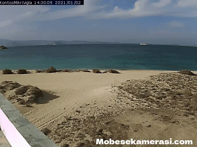 Yunanistan Mikri Vigla Sahili Canlı Kamera izle