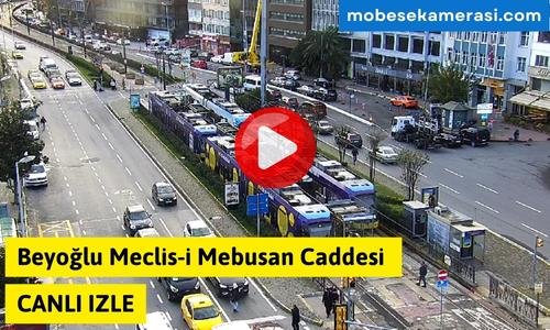 Beyoğlu Meclis-i Mebusan Caddesi Canlı izle