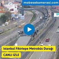 Istanbul Fikirtepe Metrobüs Durağı Canlı Mobese izle