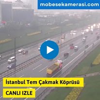 İstanbul Tem Çakmak Köprüsü Canlı Mobese izle
