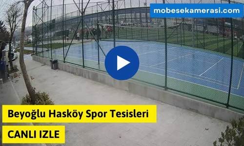 Beyoğlu Hasköy Spor Tesisleri Canlı Mobese izle