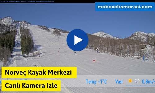 Norveç Kayak Merkezi Canli Kamera izle