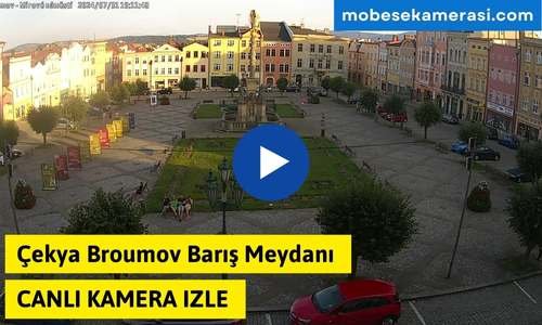 Çekya Broumov Barış Meydanı Canlı Kamera izle