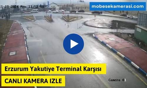 Erzurum Yakutiye Terminal Karşısı Canlı Mobese izle