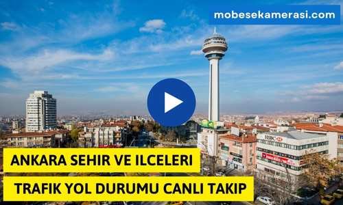 Ankara Güdül Trafik Durumu Yol Yoğunluk Haritası