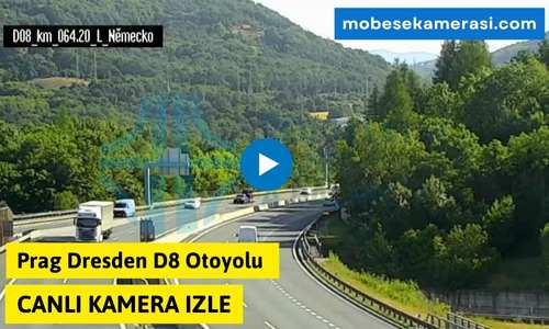Prag Dresden D8 Otoyolu Canlı Kamera izle