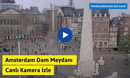 Amsterdam Dam Meydanı Canlı Kamera izle